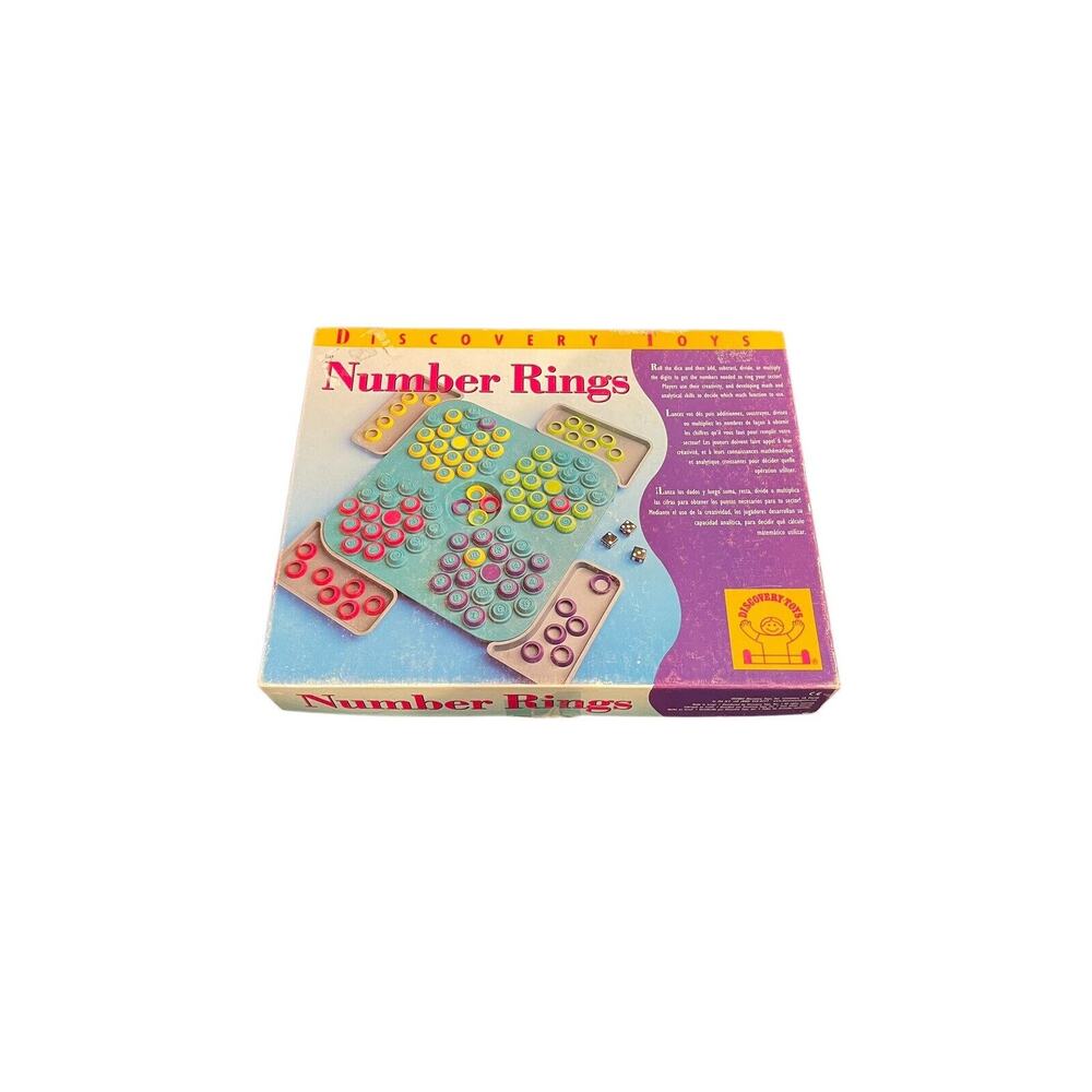 Discovery Toys 3169 Number Rings Educational Game Classroom Homeschool